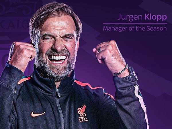 Tin Liverpool 25/5: Klopp nhận danh hiệu kép của Ngoại hạng Anh