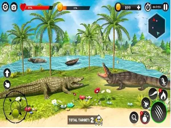 Game bắn cá sấu