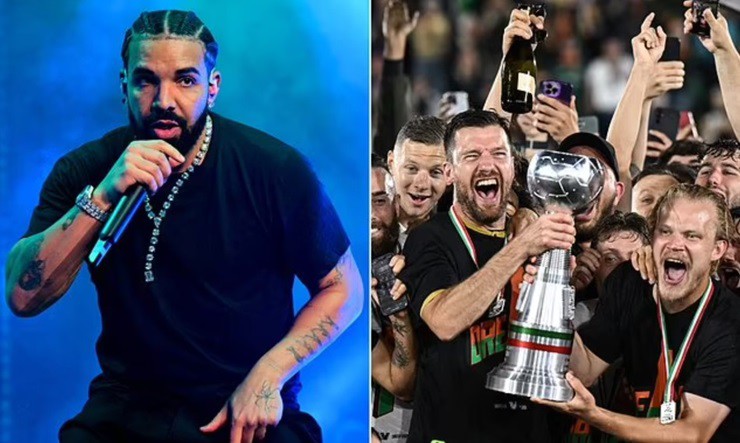 Tin BĐ chiều 10/08: Rapper Drake cứu đội Serie A khỏi phá sản