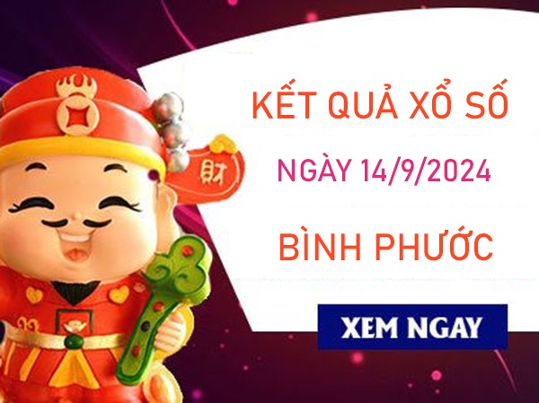 Phân tích XSBP 14/9/2024 chốt số đẹp giải tám