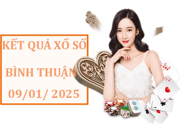 Phân tích kết quả xổ số Bình Thuận 9/1/2025 thống kê lô VIP thứ 5