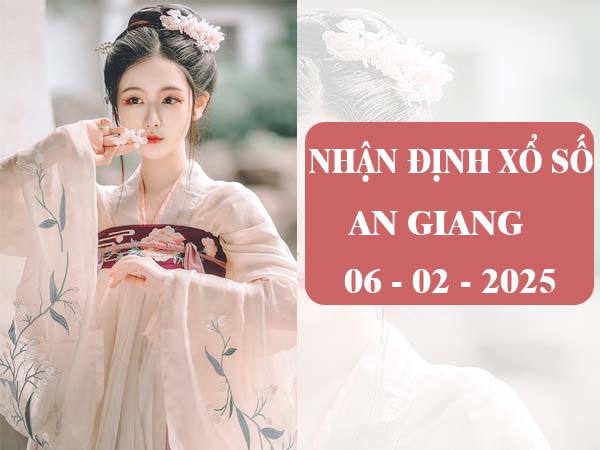 Phân tích xổ số An Giang 6/2/2025 thống kê lô đẹp thứ 5