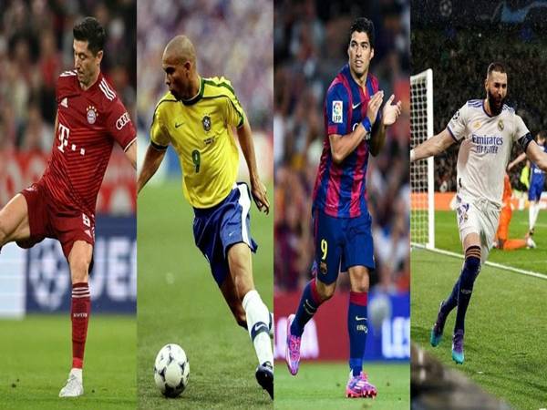 Những cầu thủ áo số 9 huyền thoại bóng đá nổi tiếng nhất