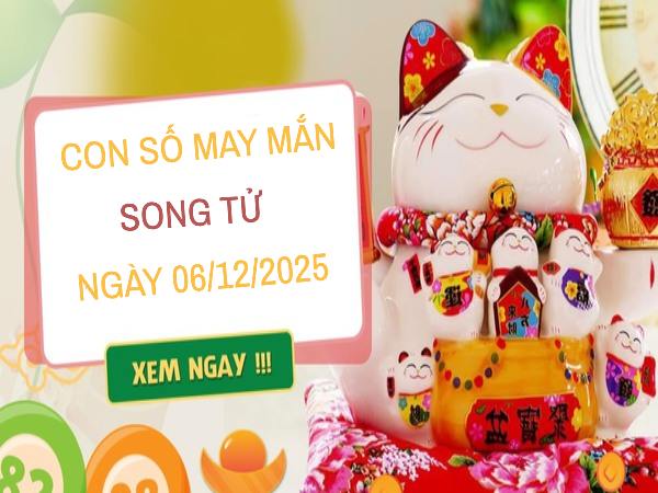 Con số may mắn cung Song Tử theo tình trạng cơ thể ngày 6/12/2025 