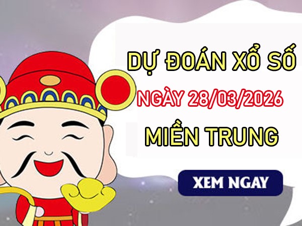 Dự đoán XSMT 29/3/2026 – Soi cầu Miền Trung chủ nhật chính xác